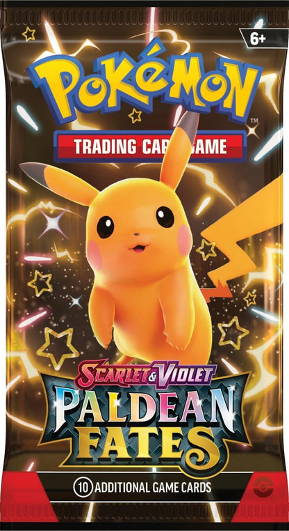 Pokemon Trading Card Games SV4.5 Paldean Fates Booster Bundle