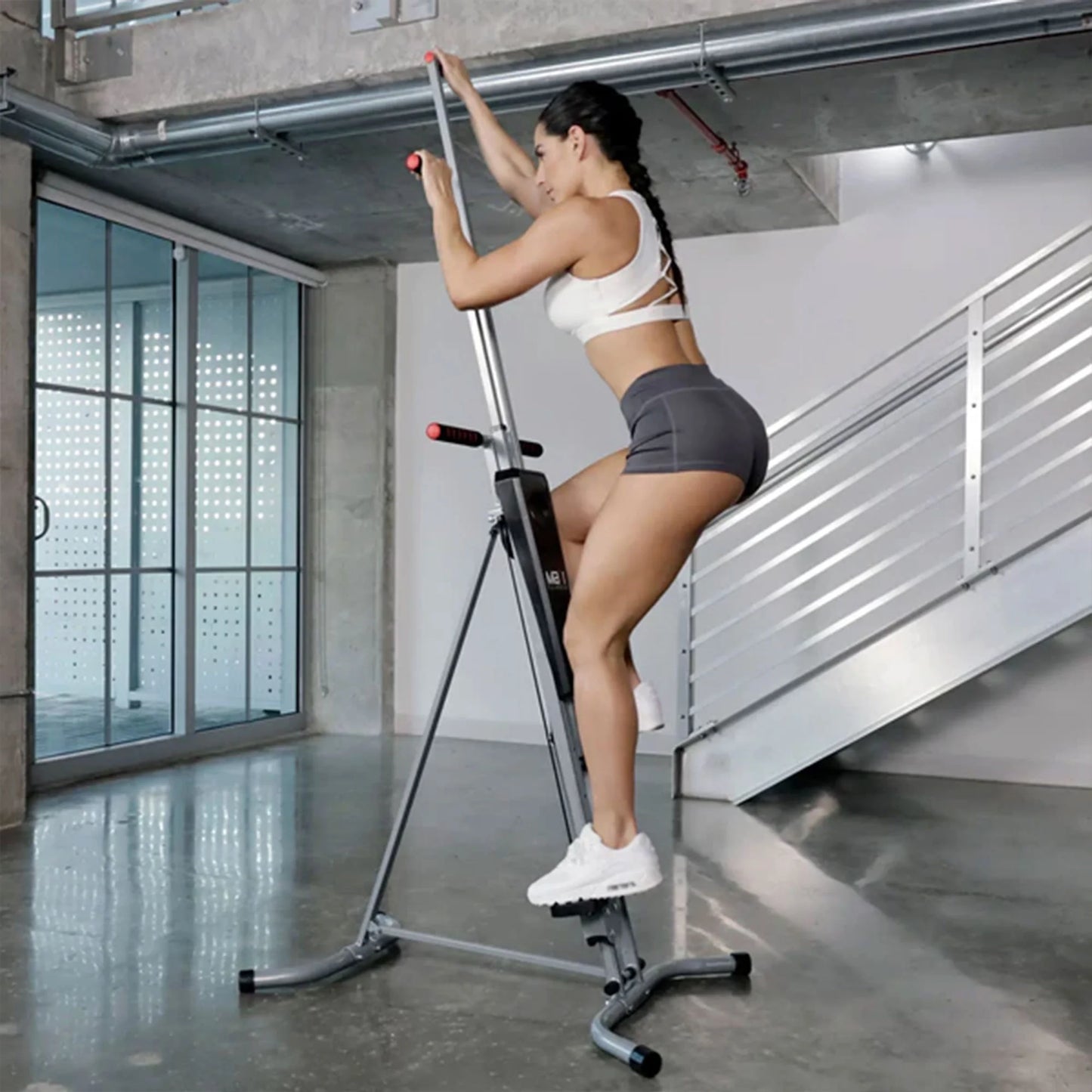 Classic Vertical Resistance Climber and Cardio Exercise System